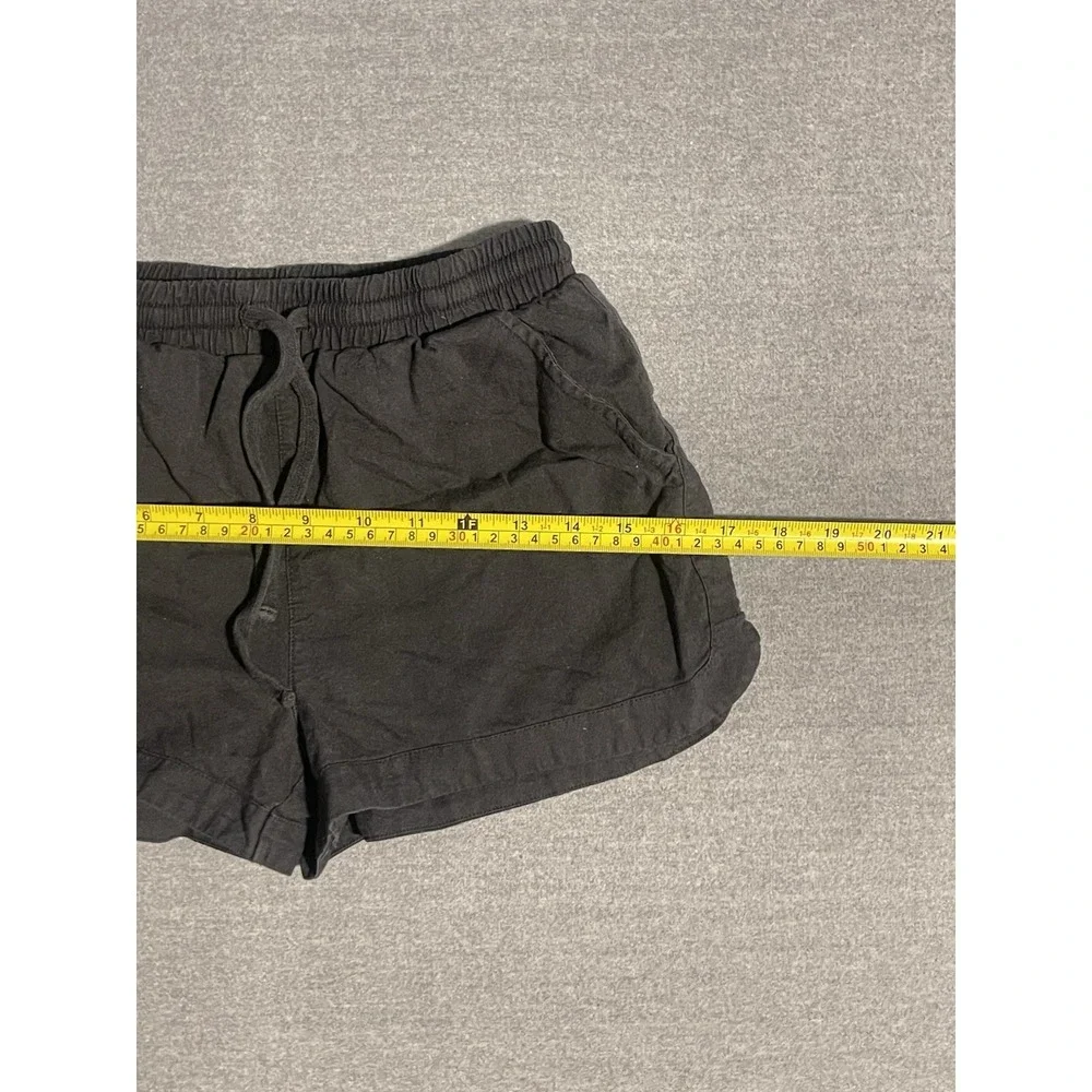 Hurley Black Lounge Shorts Womens XS Casual Drawstring Beach Athletic Minimalist